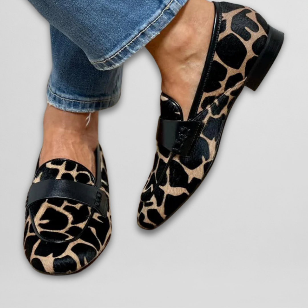 Renee - Animal-Print Loafer