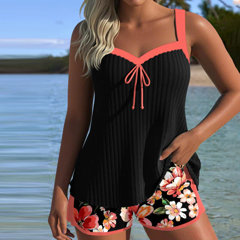Kate – Printed Tankini Set