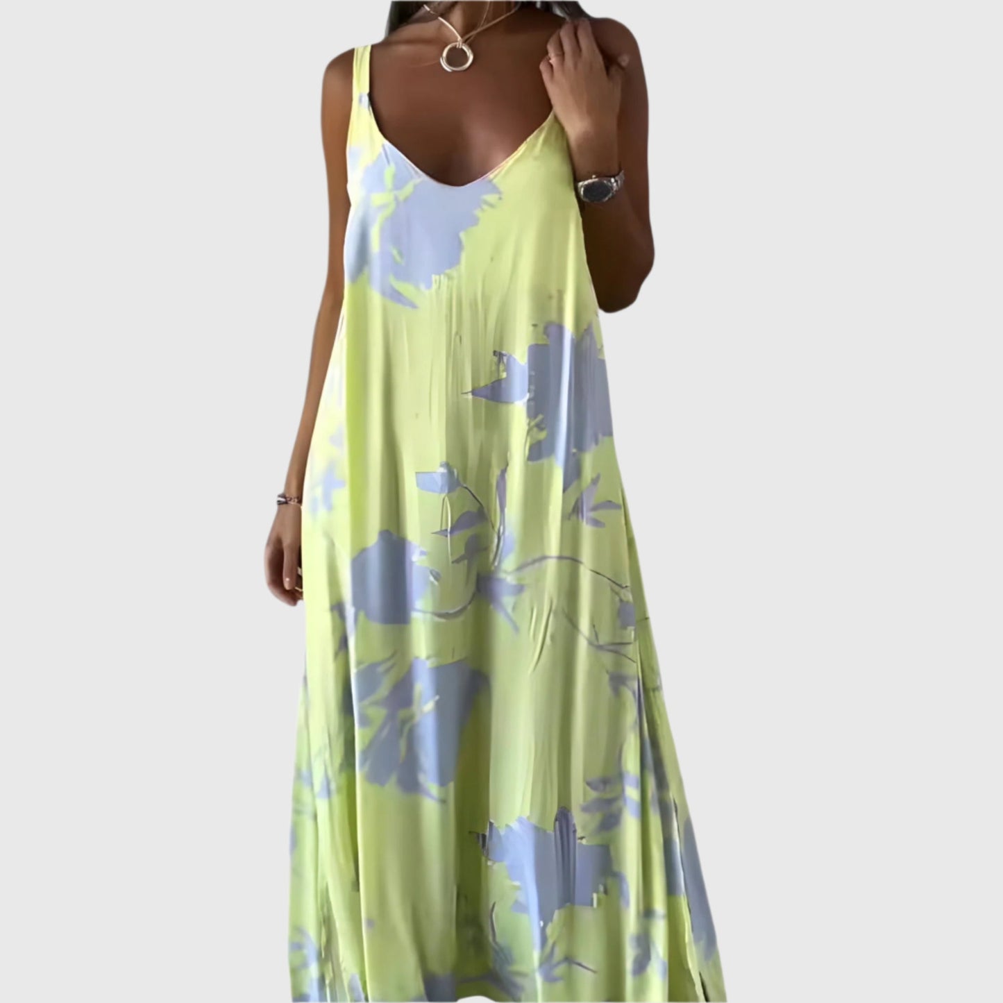 Tarryn - Floral Sleeveless Summer Dress