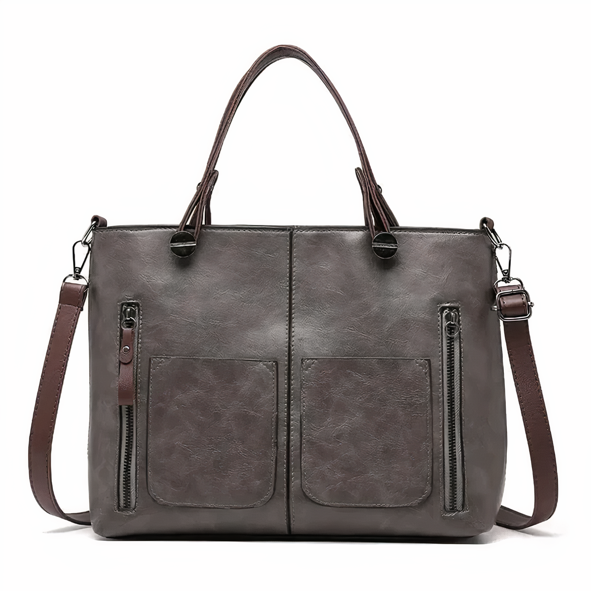 Lina™ - Vintage Leather Shoulder Bag