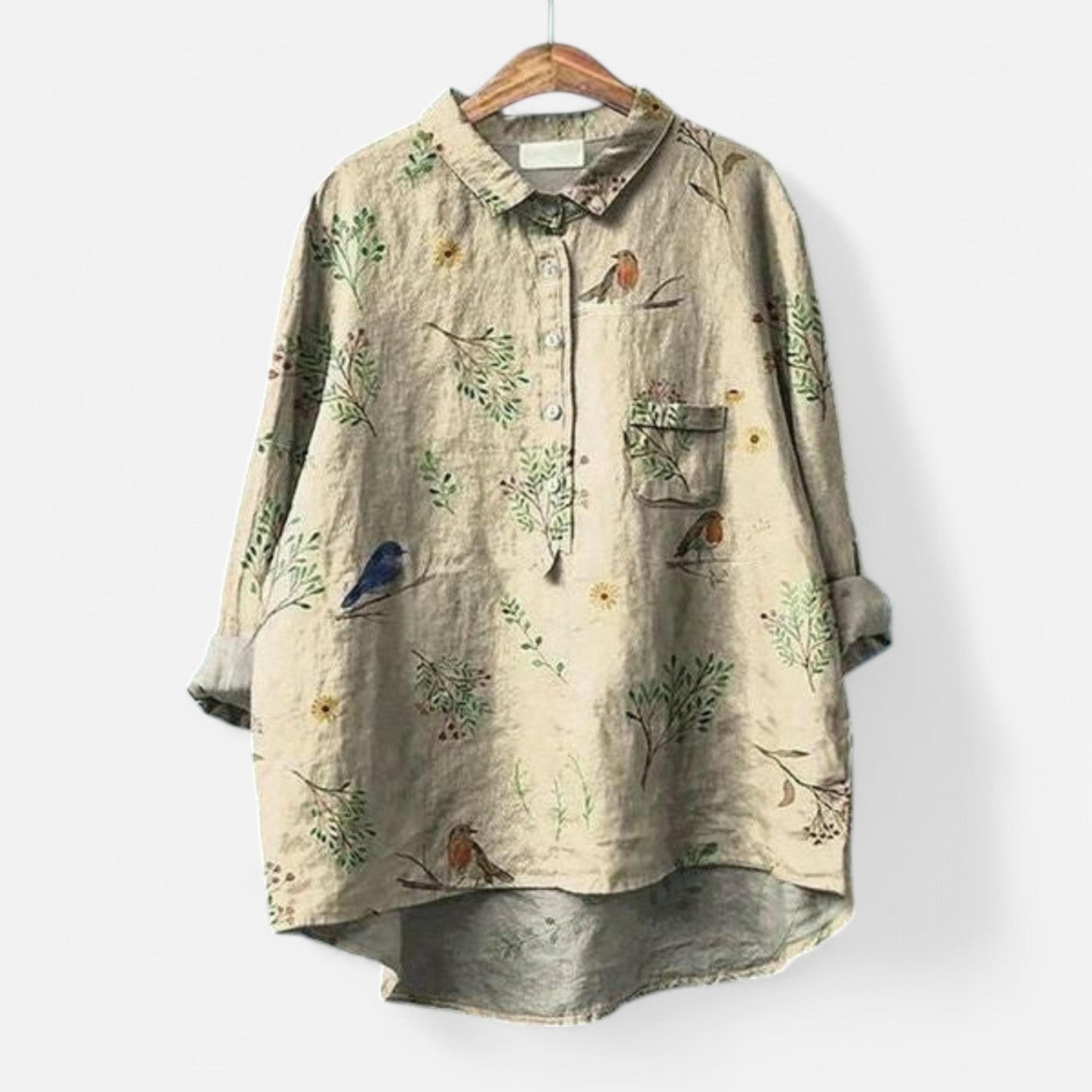 Lucille – Vintage Floral Button Shirt