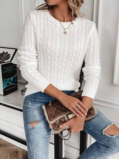 Celina – Ladies' Cable-Knit Jumper