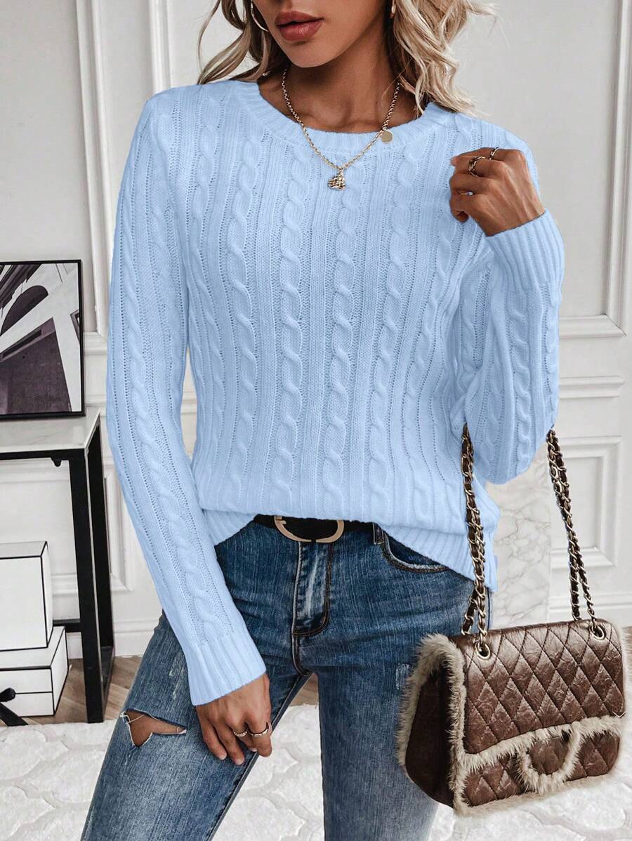 Celina – Ladies' Cable-Knit Jumper