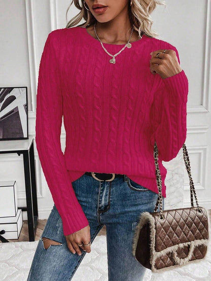 Celina – Ladies' Cable-Knit Jumper