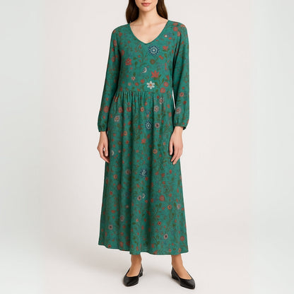 Holly - Floral Long Dress
