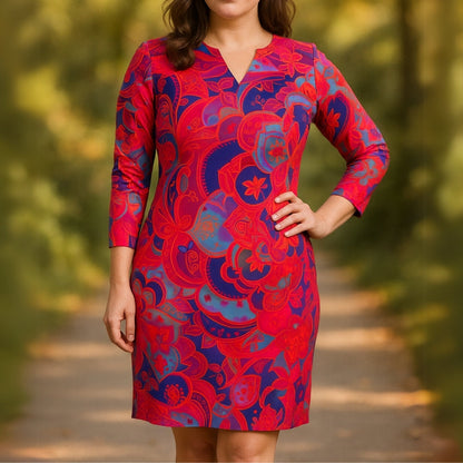 Jade - Casual Print Dress