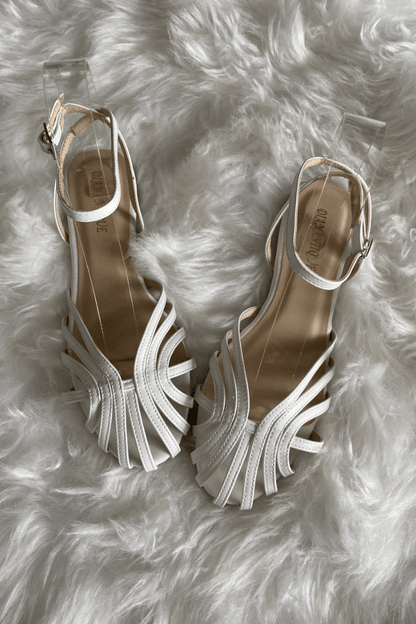 GINEVRA | Elegant Ballerina with Woven Detail for a Refined Look
