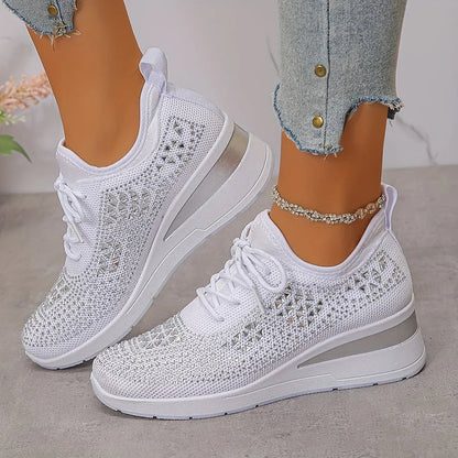 Romee | Orthopedic Sneakers with Sparkling Rhinestones