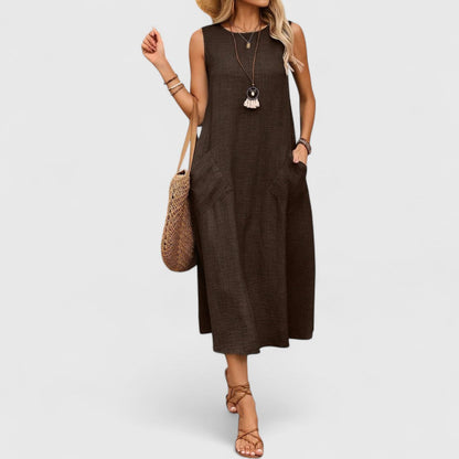 Shirley – Casual Sleeveless Dress