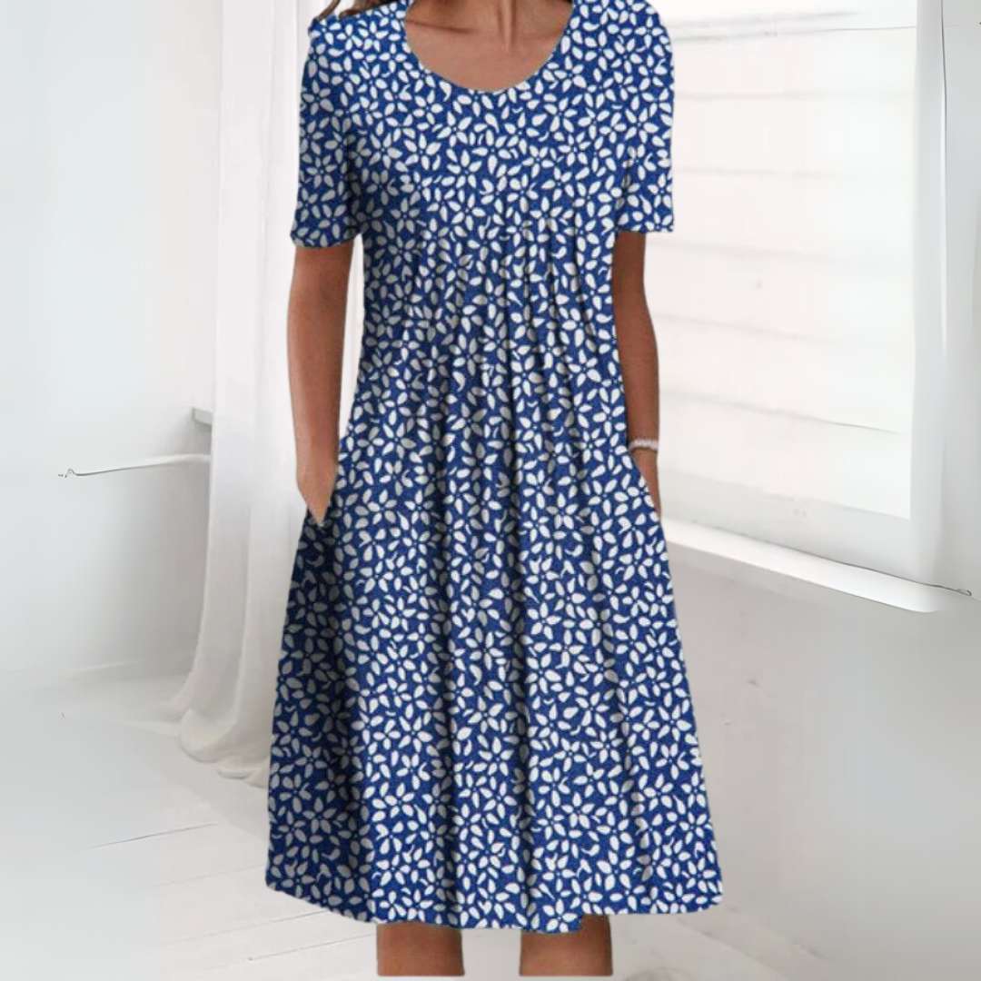 Floral Blue / 26/28 (3XL)