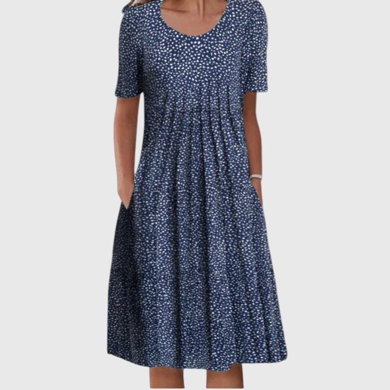 Blue with polka dots / 26/28 (3XL)