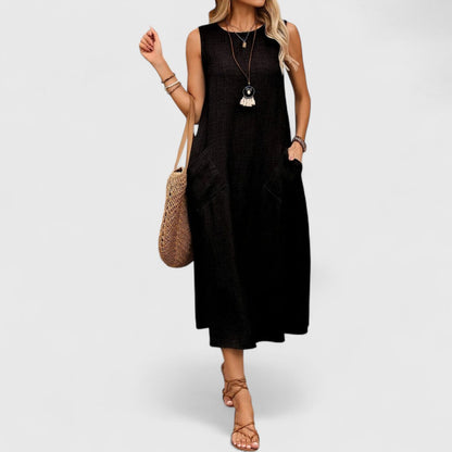 Shirley – Casual Sleeveless Dress