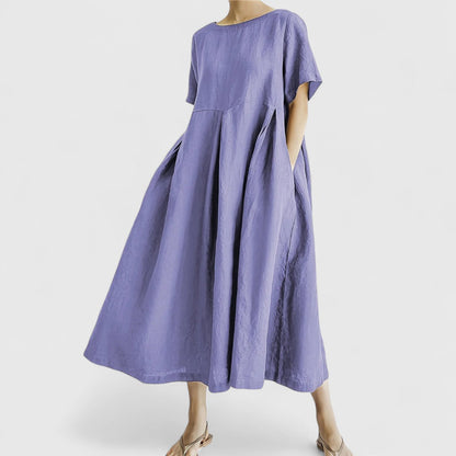 Ellie - Elegant Tummy Covering Maxi Dress