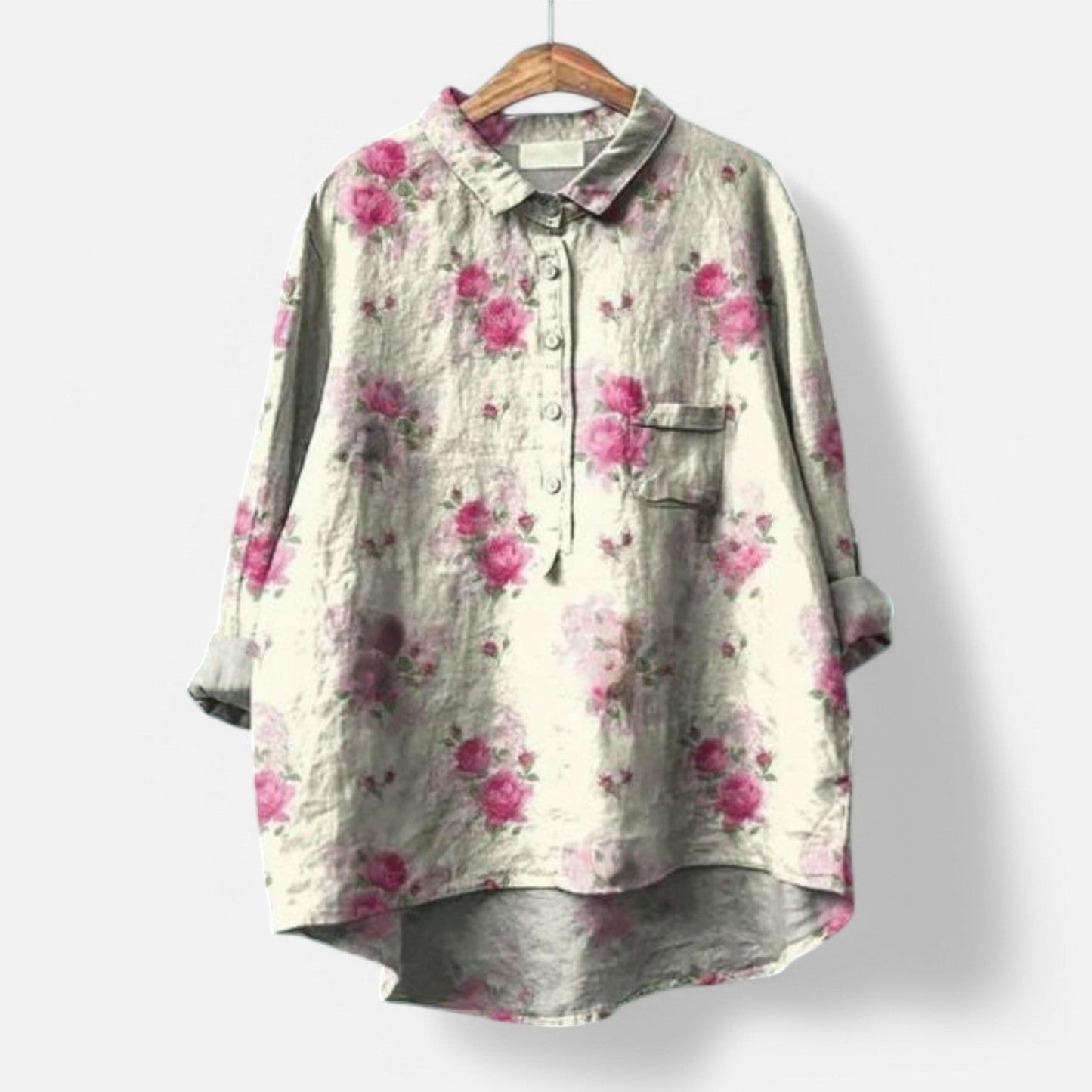 Lucille – Vintage Floral Button Shirt