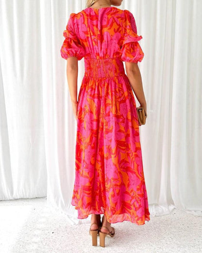 Lilibet | Radiant Flowy Dress