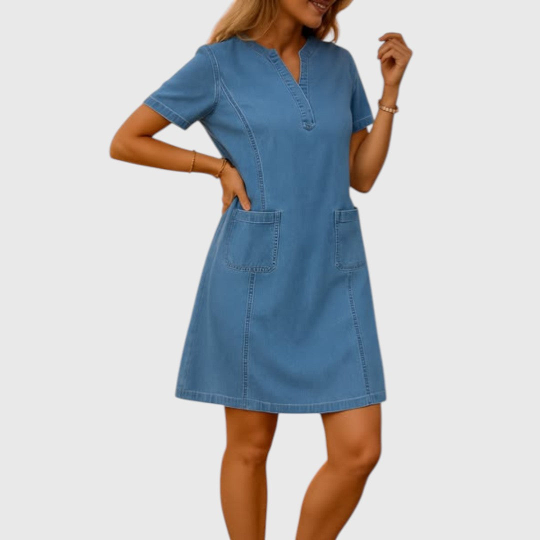 Livia - Casual Denim Dress
