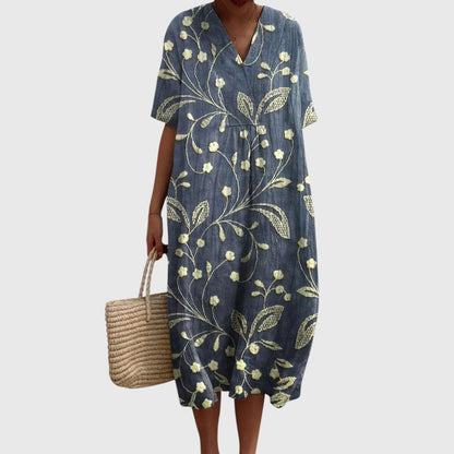 Julia – Vintage Floral Dress