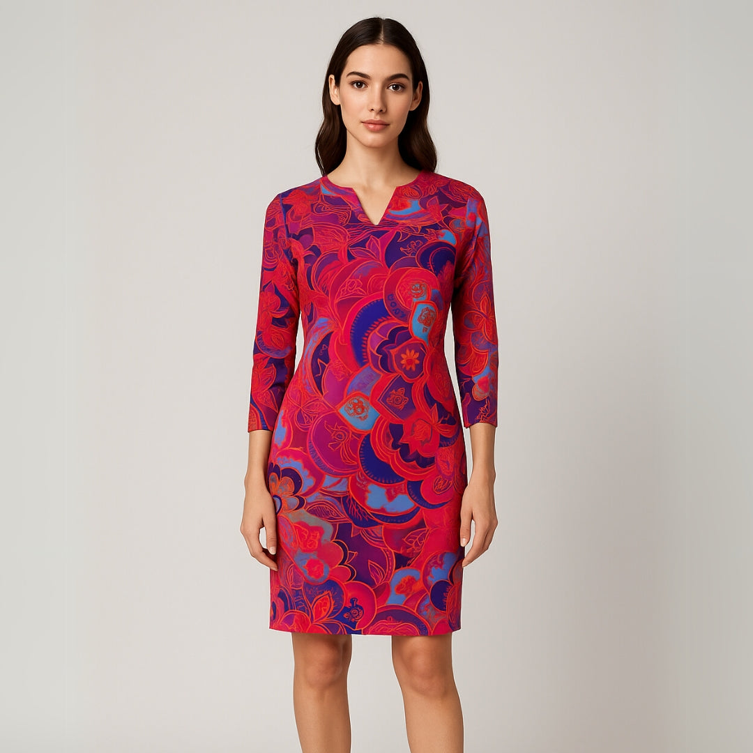 Jade - Casual Print Dress