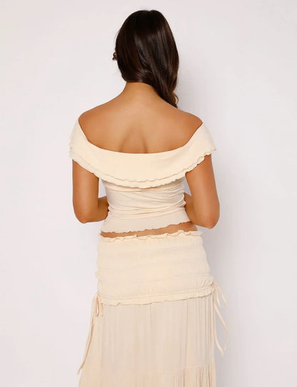 Gwyneira | Pearlveil Maternity Gown