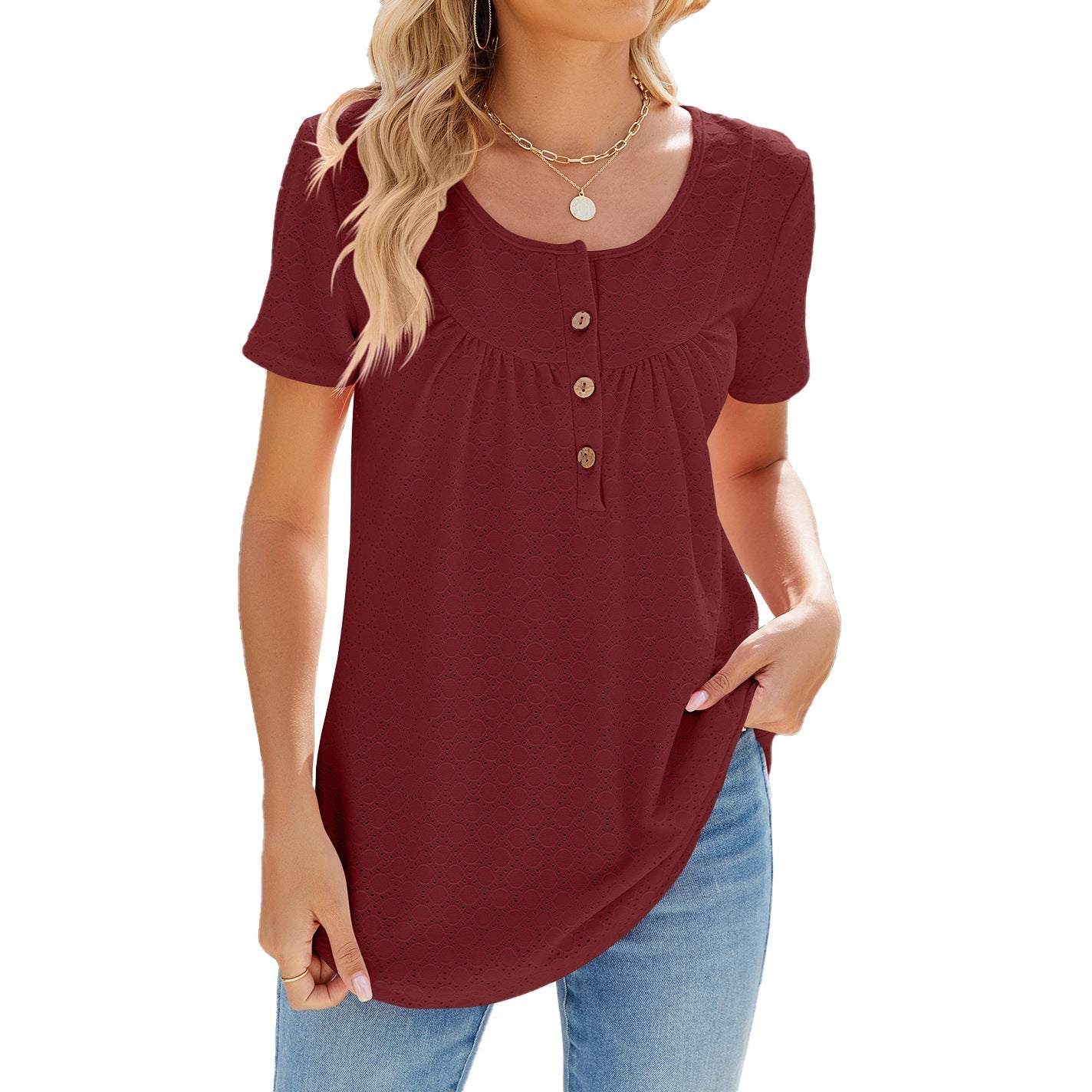 Wine Red / UK 18 (2XL)