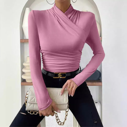 Angela – Elegant Wrap-Style Top