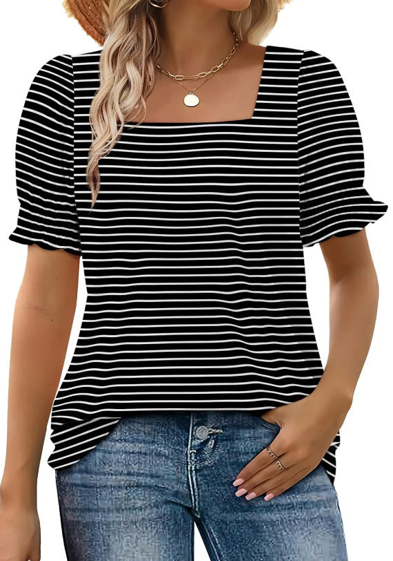 Striped Black / UK 18 (2XL)