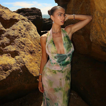 Isley | Drape Maxi Dress