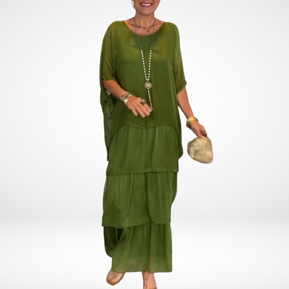 Anne - Artistic Loose Maxi Dress