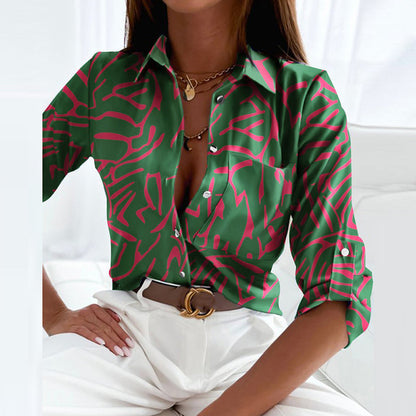 Sienna | Elegant Blouse with Lapel Collar