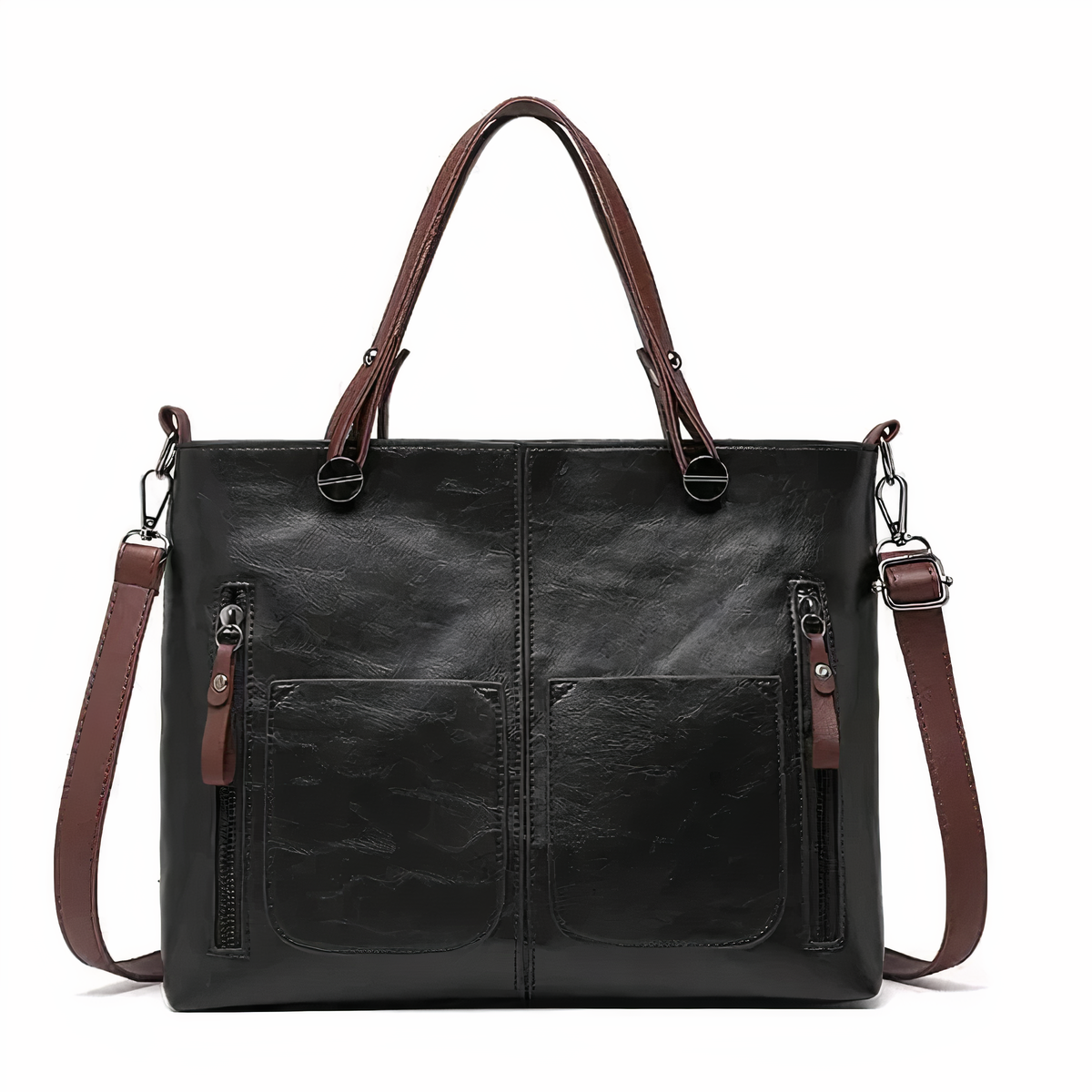 Lina™ - Vintage Leather Shoulder Bag