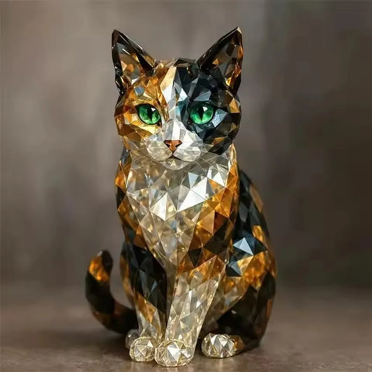 Crystal-Effect Animal Figurine