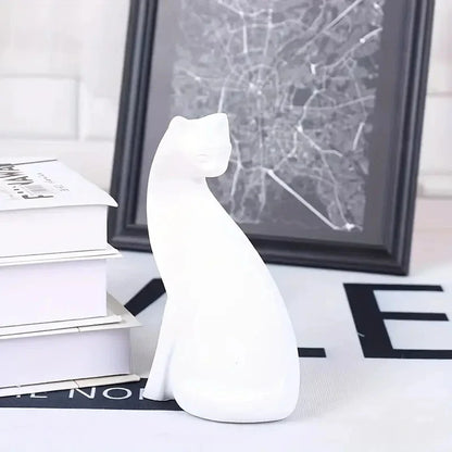 Elegant Cat Statue