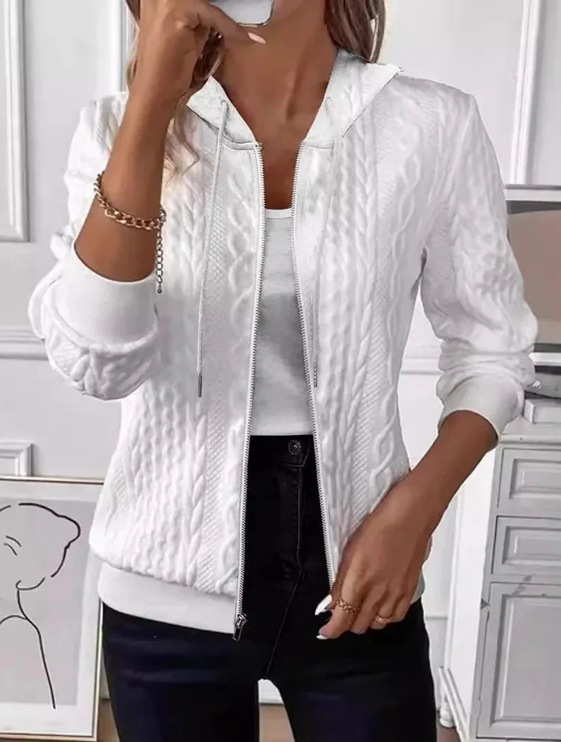 UK 22 (2XL) / White Hooded