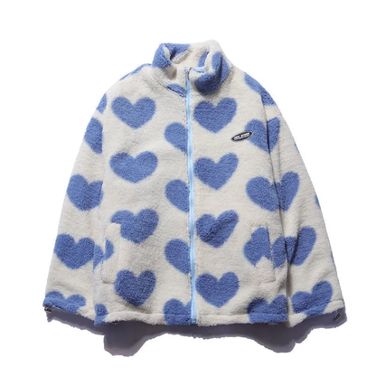 Double-sided Heart Jacket for Women
