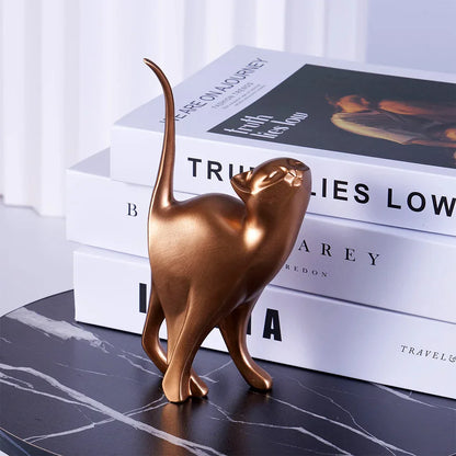 Elegant Cat Statue