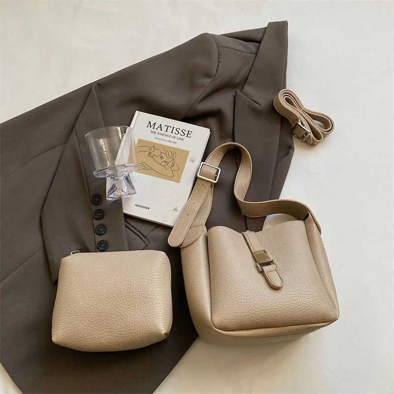 Khaki / 22cm x 16cm x 11cm