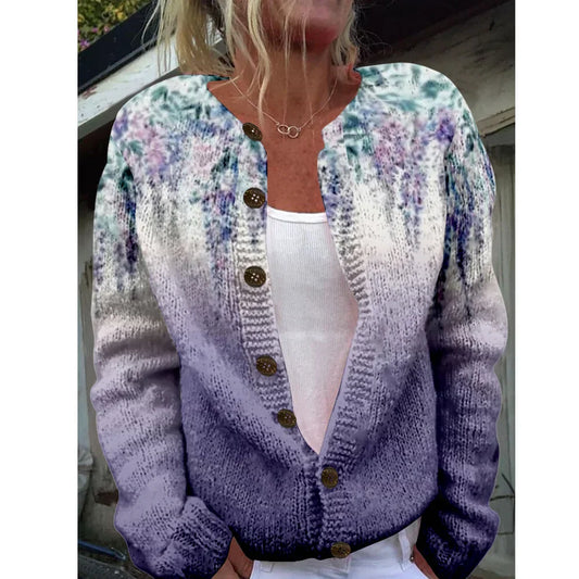 Agaath | Chic cardigan with print