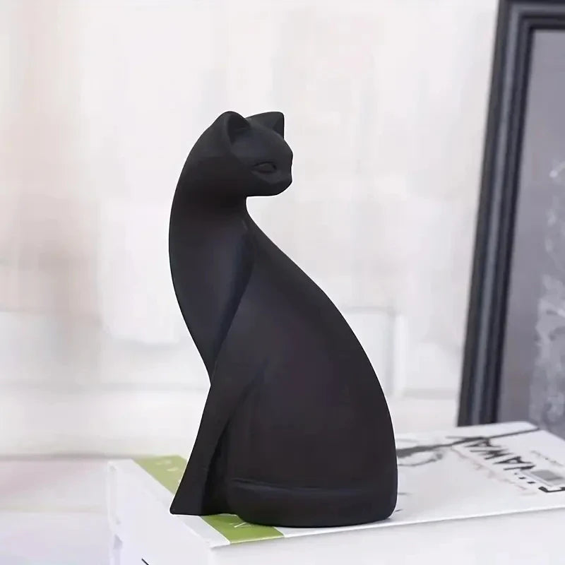 Elegant Cat Statue