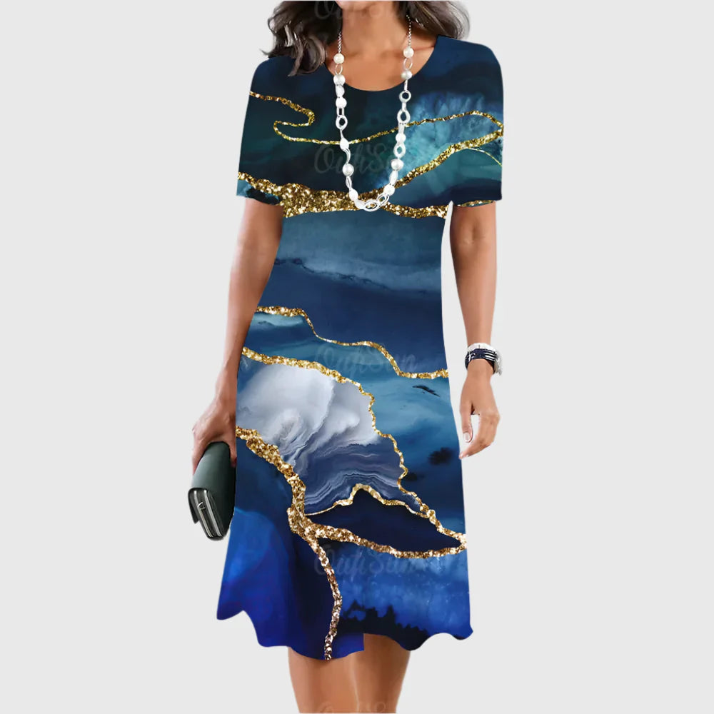 Limande - Elegant Tummy Covering Dress