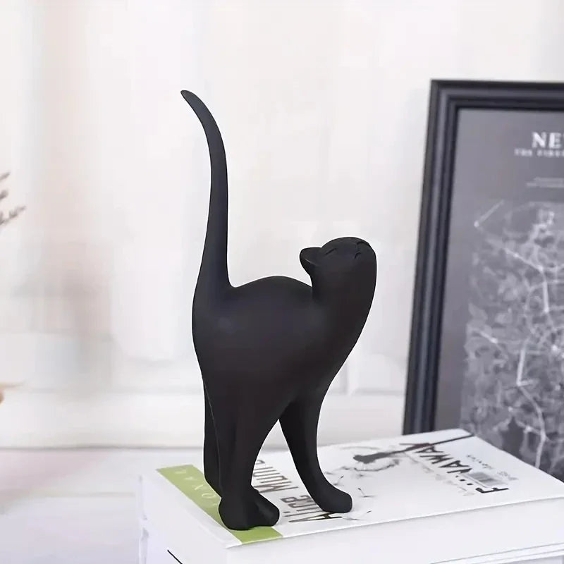 Elegant Cat Statue