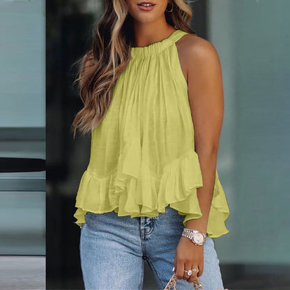 Sienna | Textured Ruffle Blouse