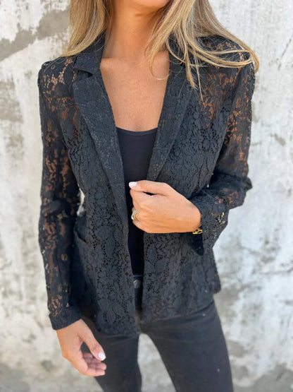Ivy | Elegant Lace Blazer