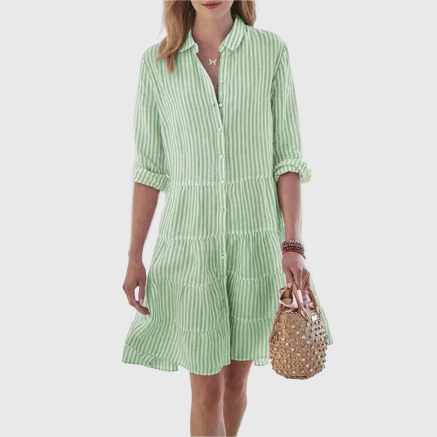 Jane - Breezy Striped Dress