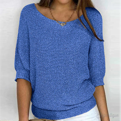 Charlotte - Relaxed Knit Top