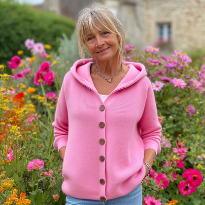 Evelyn | Hooded Gilet with Buttons